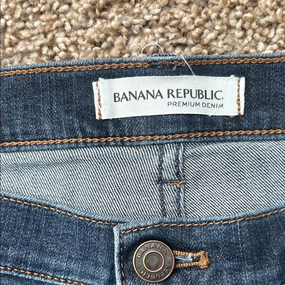 Banana Republic: womens Blue Jeans - Picture 3 of 6